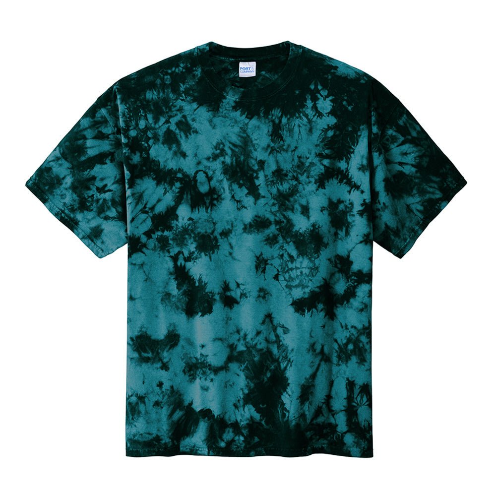 Port & Company PC145 100% Cotton Crystal Tie Dye T-Shirt - Gorvex.com