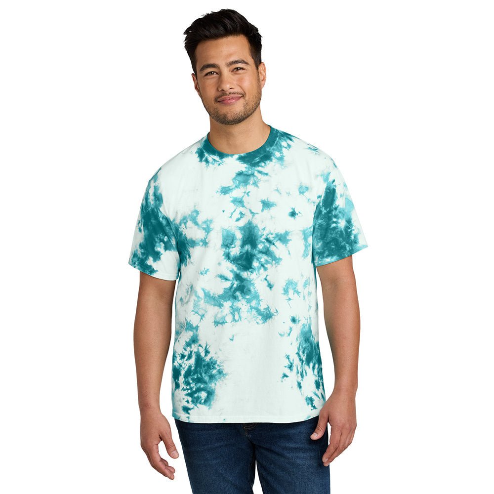 Port & Company PC145 100% Cotton Crystal Tie Dye T-Shirt - Gorvex.com