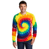 Port & Company PC147LS 100% Cotton Spiral Tie - Dye Long Sleeve T-Shirt - Gorvex.com