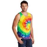 Port & Company PC147TT 100% Cotton Spiral Tie - Dye Tank Top - Gorvex.com