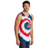 Port & Company PC147TT 100% Cotton Spiral Tie - Dye Tank Top - Gorvex.com