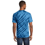 Port & Company PC148 100% Cotton Tiger Stripe Tie - Dye T-Shirt - Gorvex.com