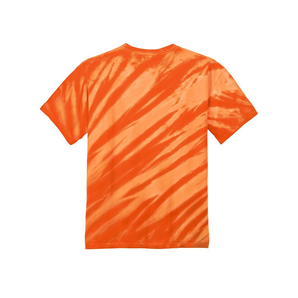 Port & Company PC148 100% Cotton Tiger Stripe Tie - Dye T-Shirt - Gorvex.com