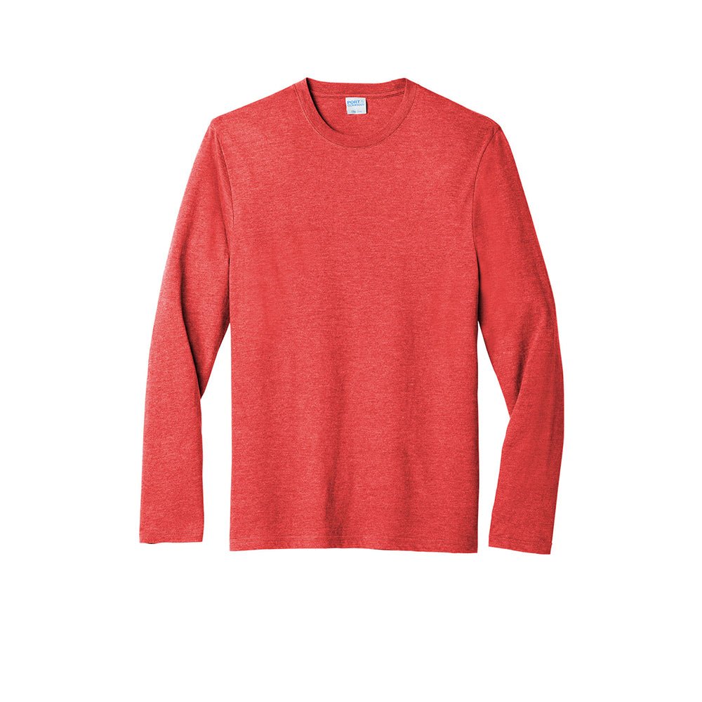 Port & Company PC330LS Tri - Blend Long Sleeve T-Shirt - Gorvex.com