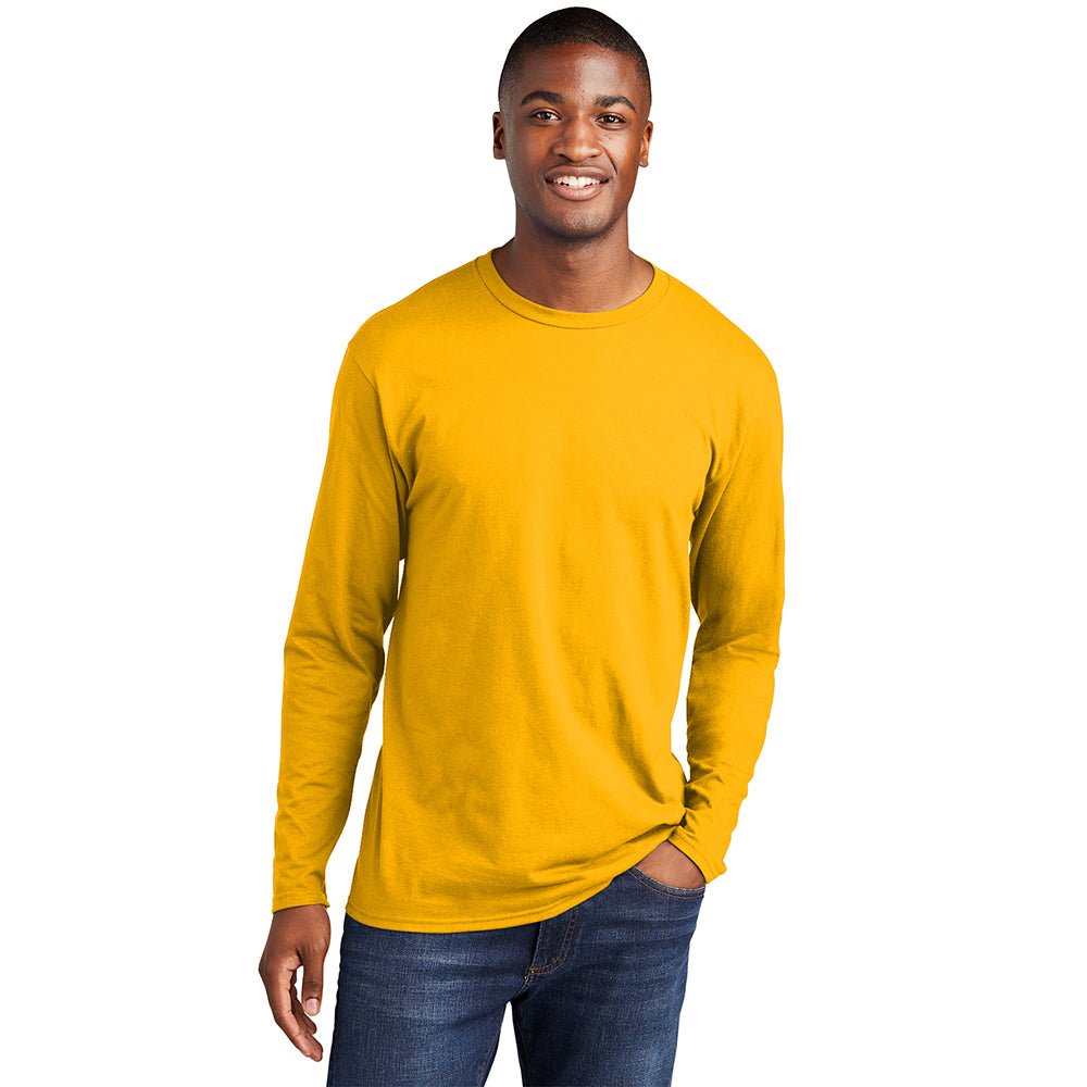 Port & Company PC450LS Fan Favorite™ Ring Spun Long Sleeve T-Shirt - Gorvex.com