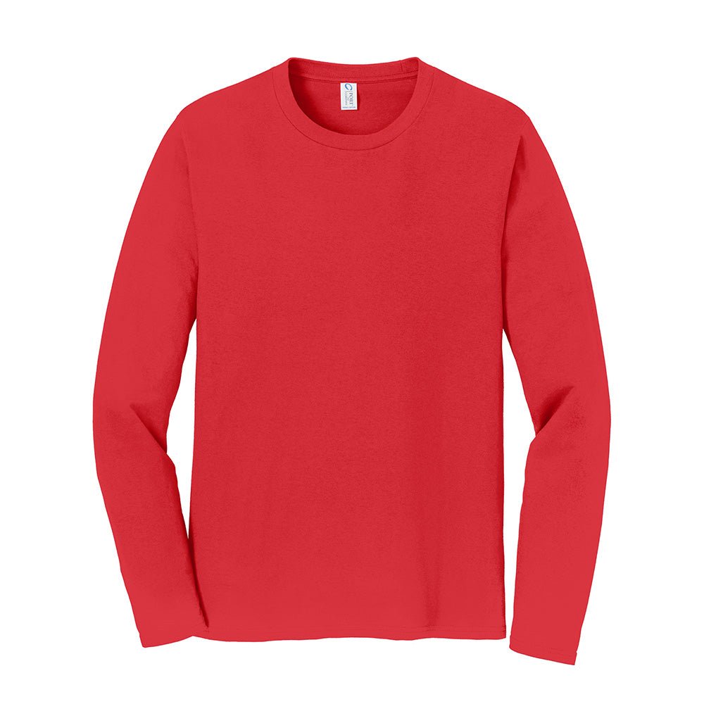 Port & Company PC450LS Fan Favorite™ Ring Spun Long Sleeve T-Shirt - Gorvex.com