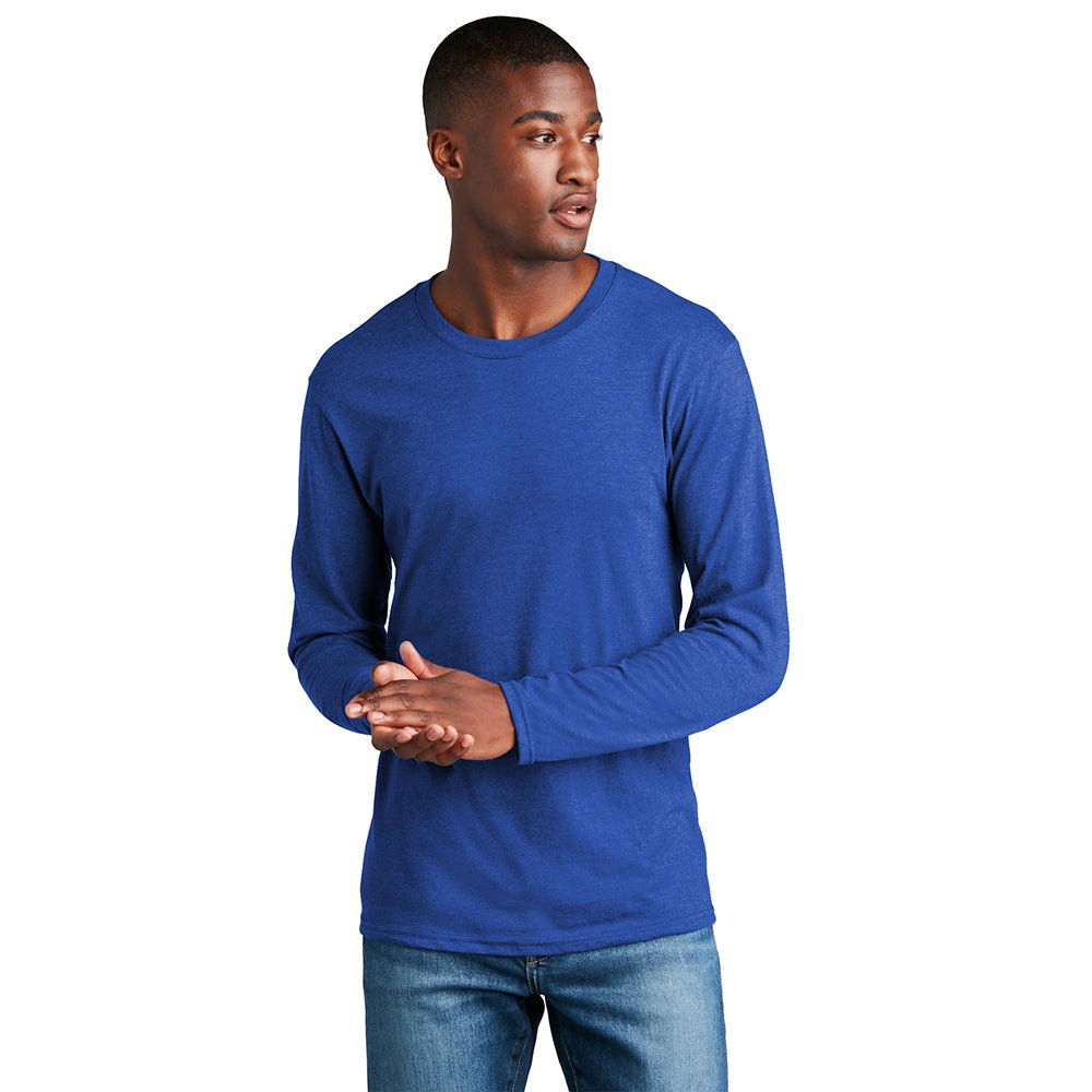 Port & Company PC455LS Fan Favorite™ Ring Spun Blend Long Sleeve Tee - Gorvex.com