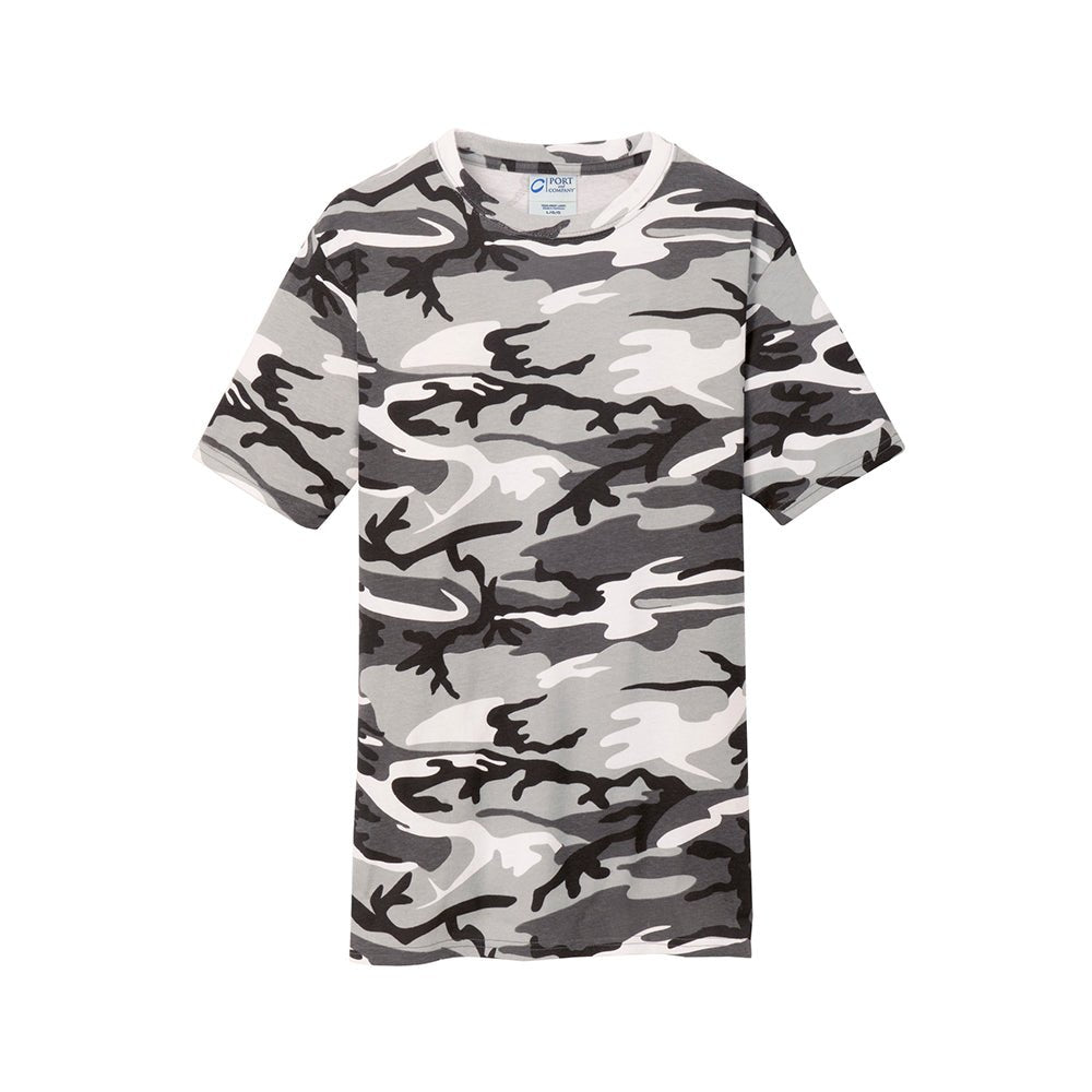 Port & Company PC54C 100% Cotton Camo T-Shirt - Gorvex.com