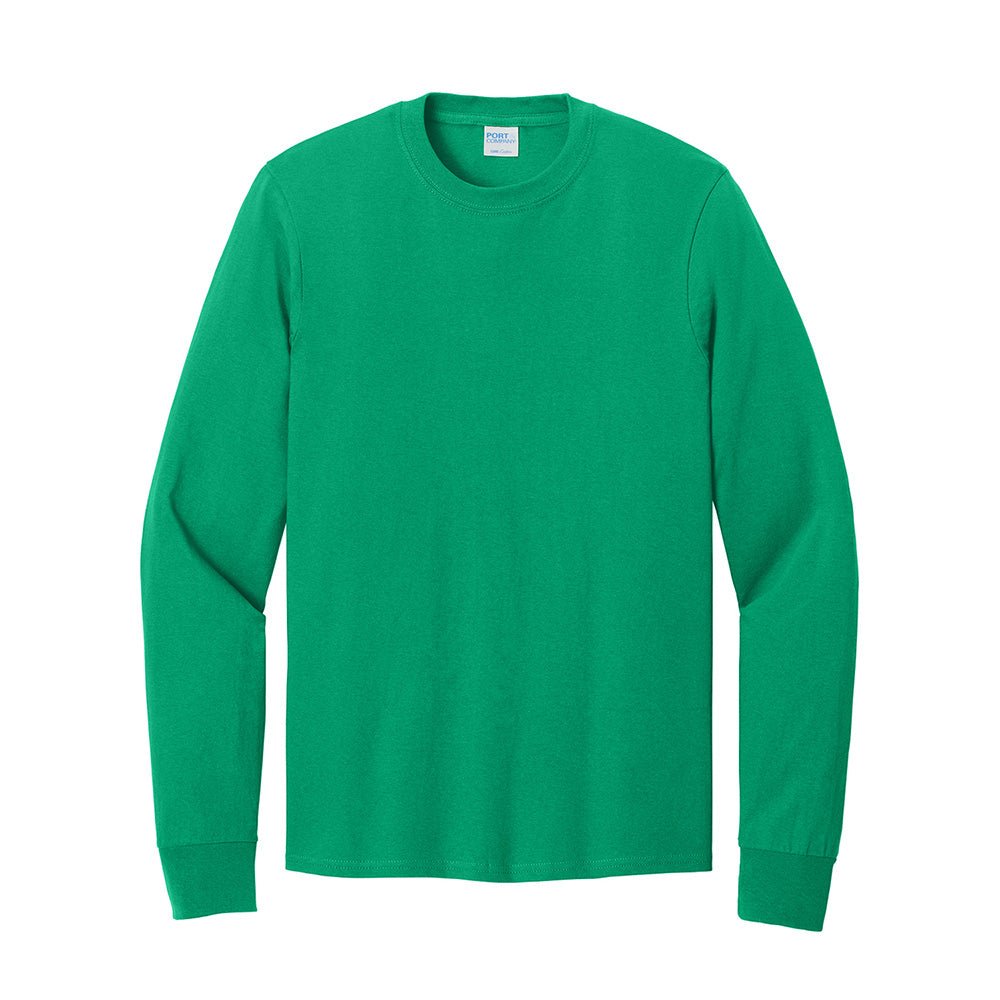 Port & Company PC54LS 100% Cotton Long Sleeve T-Shirt - Gorvex.com