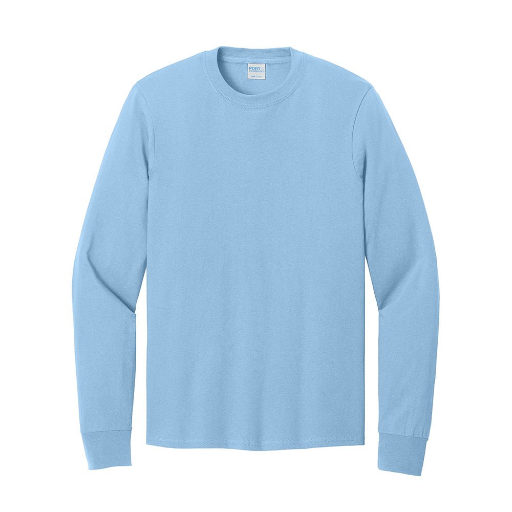 Port & Company PC54LS 100% Cotton Long Sleeve T-Shirt - Gorvex.com