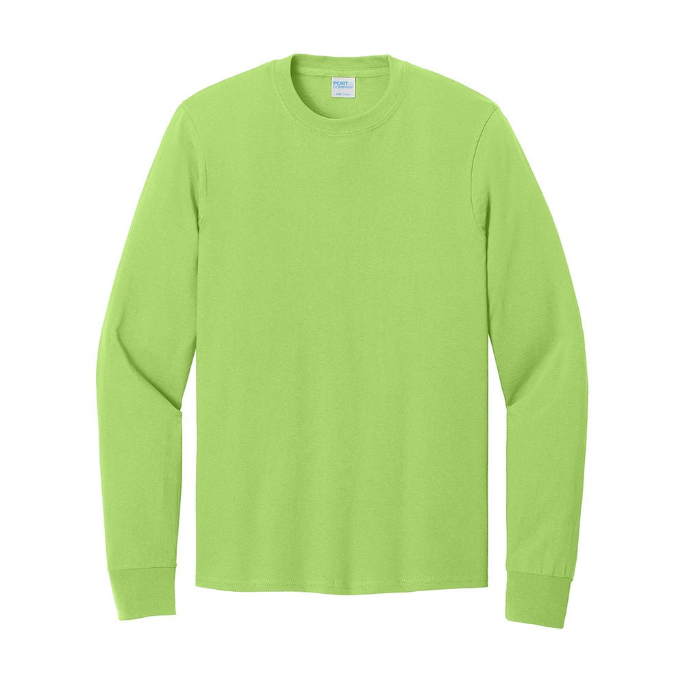 Port & Company PC54LS 100% Cotton Long Sleeve T-Shirt - Gorvex.com