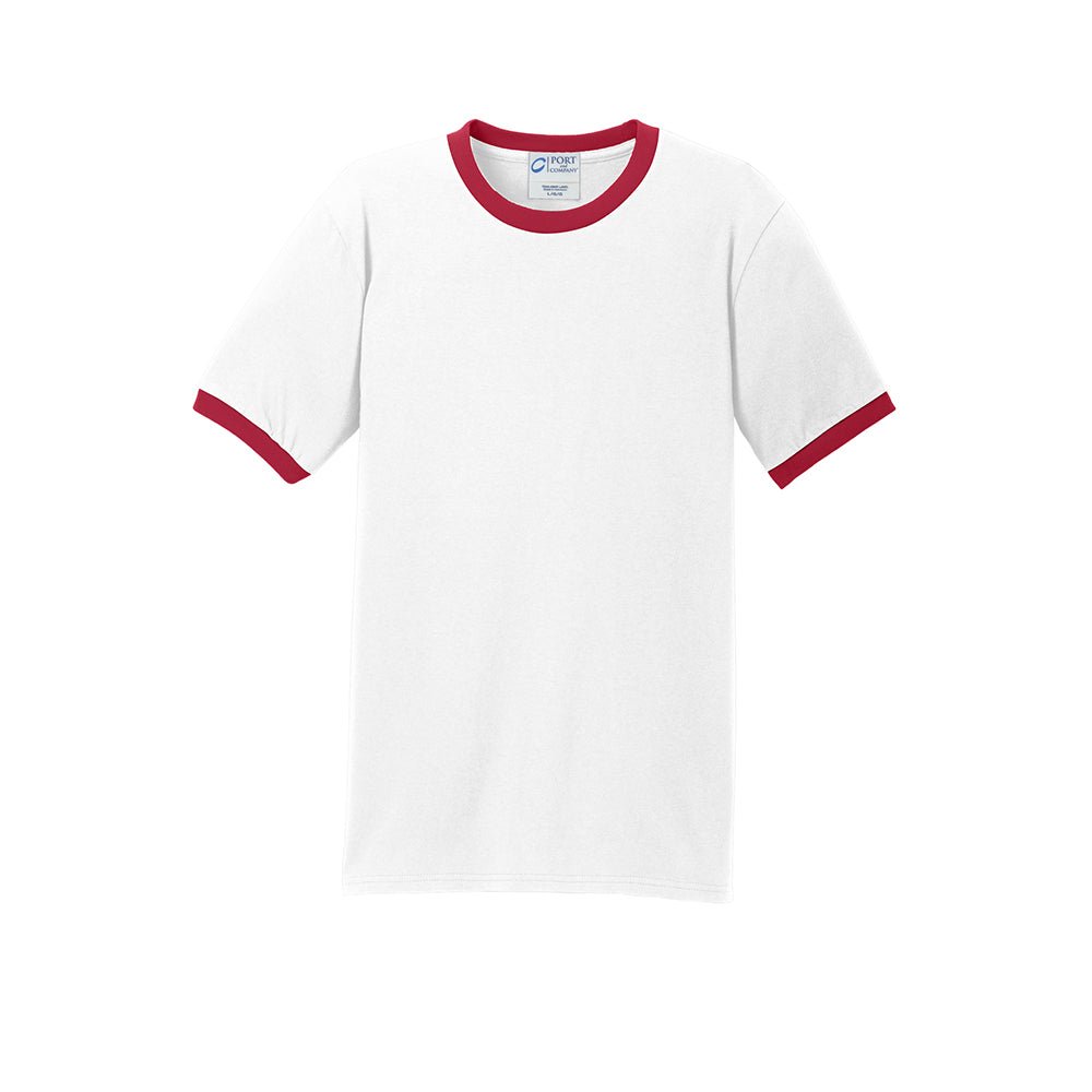 Port & Company PC54R 100% Cotton Classic Ringer T-Shirt - Gorvex.com