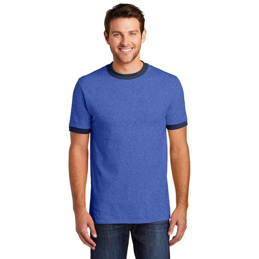 Port & Company PC54R 100% Cotton Classic Ringer T-Shirt - Gorvex.com