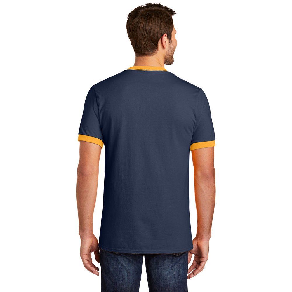 Port & Company PC54R 100% Cotton Classic Ringer T-Shirt - Gorvex.com