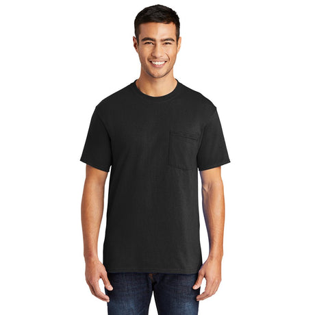 Port & Company PC55P Eco - Friendly Cotton Blend Pocket T-Shirt - Gorvex.com