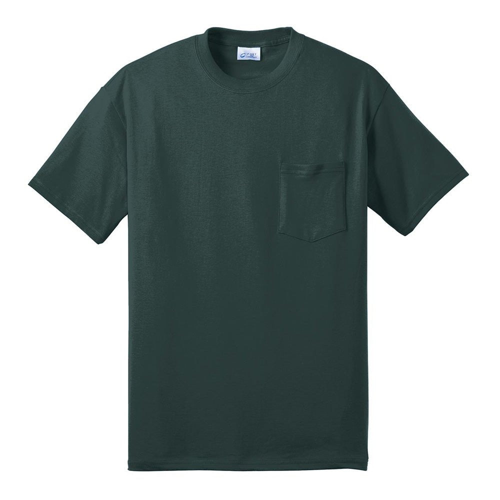 Port & Company PC55P Eco - Friendly Cotton Blend Pocket T-Shirt - Gorvex.com