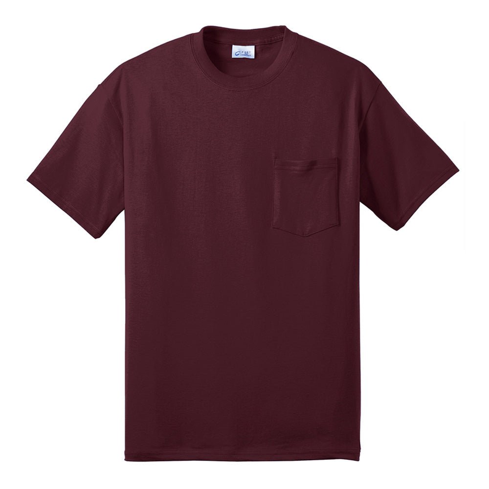 Port & Company PC55P Eco - Friendly Cotton Blend Pocket T-Shirt - Gorvex.com