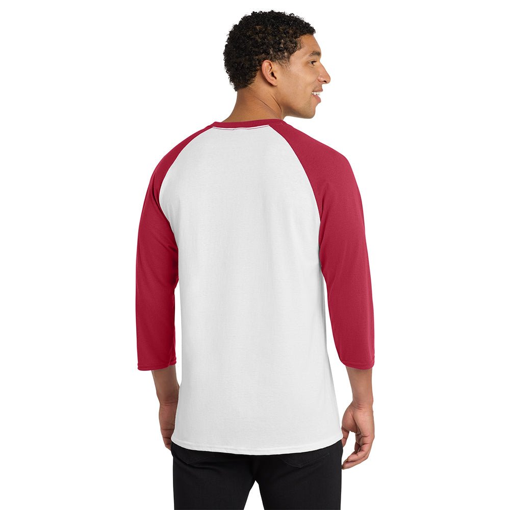 Port & Company PC55RS Eco - Friendly Cotton Blend Raglan T-Shirt - Gorvex.com