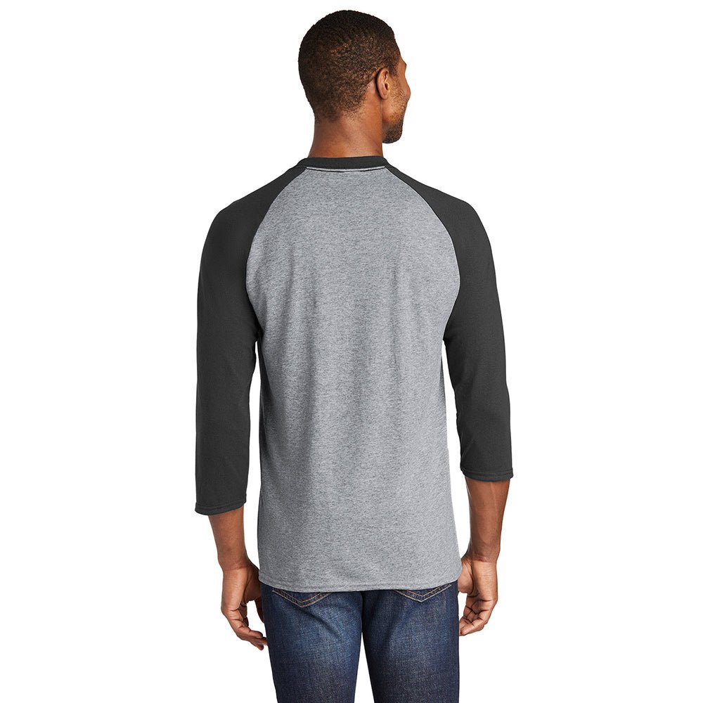 Port & Company PC55RS Eco - Friendly Cotton Blend Raglan T-Shirt - Gorvex.com