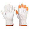 Portwest A261 Orange Tip Goatskin Driver Glove, 1 dozen (12 pairs) - Gorvex.com