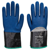 Portwest A304 3/4 Dipped Nitrile Foam Coated Gloves with Extended Cuff - Gorvex.com