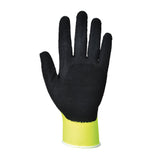 Portwest A340 Series Latex Foam Coating, Hi Vis Grip Gloves, 1 pair - Gorvex.com