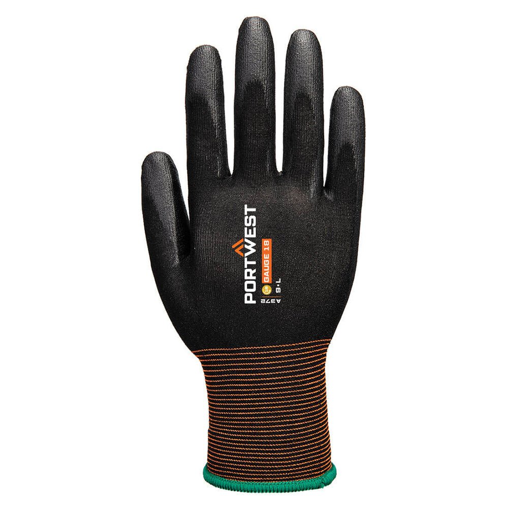 Portwest A372 GP Series 18 - mil Latex - Free PU Coated Touchscreen Gloves - Gorvex.com