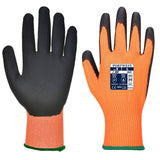 Portwest A625 Series PU Foam Coated, Vis - Tex Cut Resistant Gloves, 1 pair - Gorvex.com