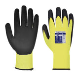 Portwest A625 Series PU Foam Coated, Vis - Tex Cut Resistant Gloves, 1 pair - Gorvex.com