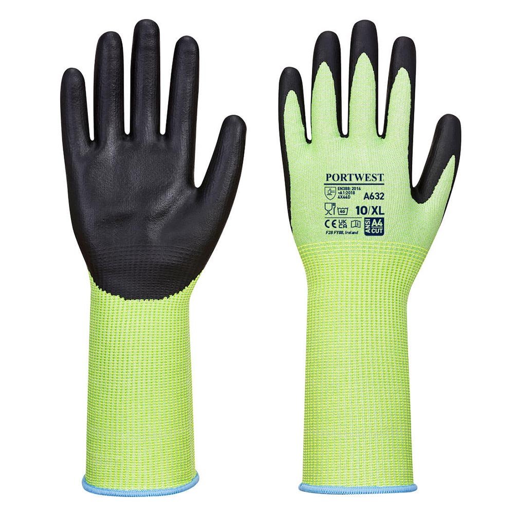 Portwest A636 CS 18 - mil A3 Cut Nitrile Foam Touchscreen Gloves - Gorvex.com