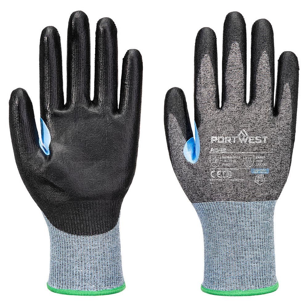 Portwest A642 CS 18 - mil A4 Cut Level PU Palm Touchscreen Gloves - Gorvex.com