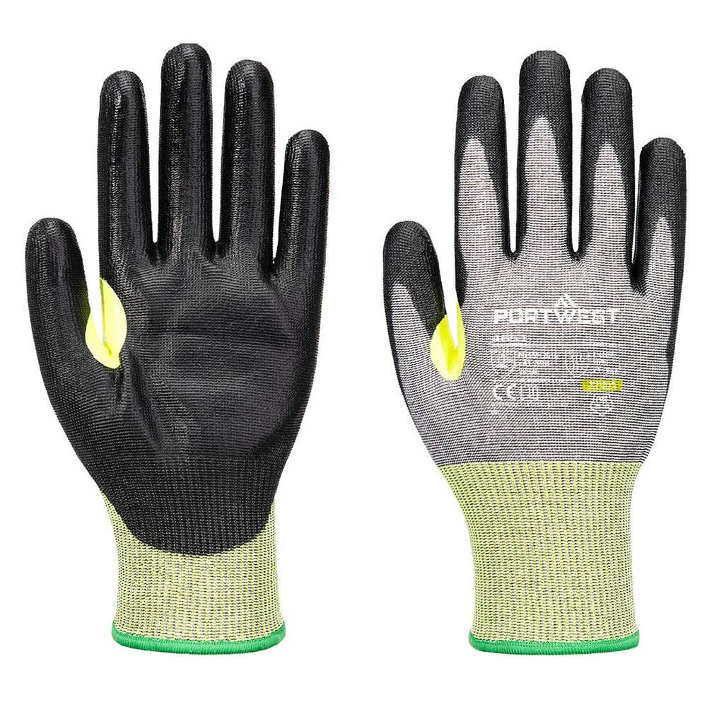 Portwest A651 CS 15 - mil A5 Cut Level PU Palm Touchscreen Gloves - Gorvex.com