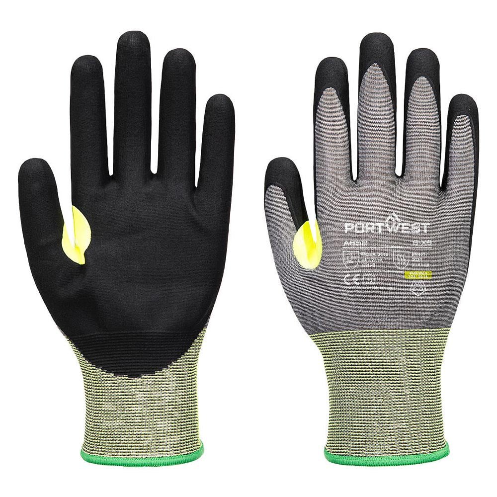 Portwest A652 CS 21 - mil A5 Cut Level Nitrile Foam Touchscreen Gloves - Gorvex.com