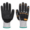 Portwest A718 A3 Cut Nitrile Foam Coated Impact Gloves with Thumb Crotch - Gorvex.com