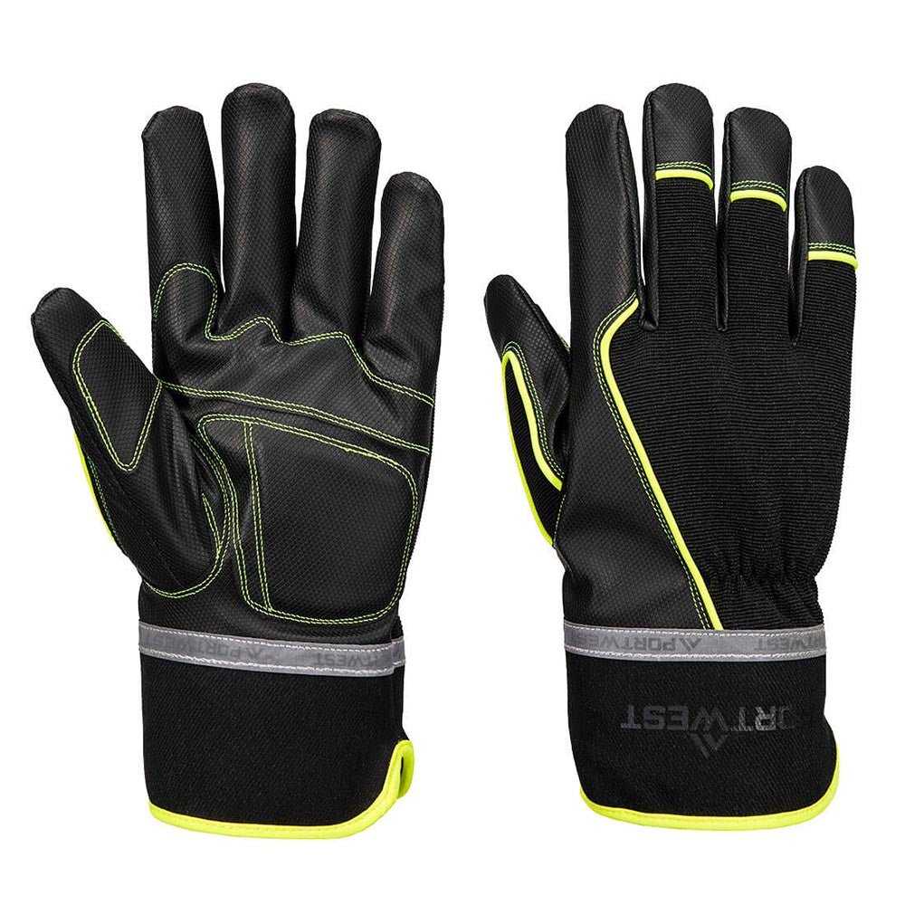 Portwest A753 Insulated Reflective Mechanic Gloves with Padded Palms - Gorvex.com
