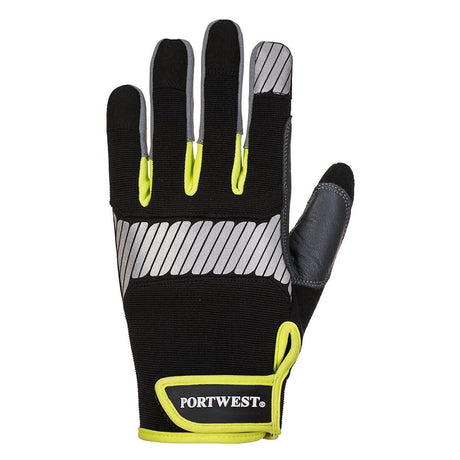 Portwest A770 PW3 Reflective Synthetic Leather Palm Utility Glove, 1 pair - Gorvex.com