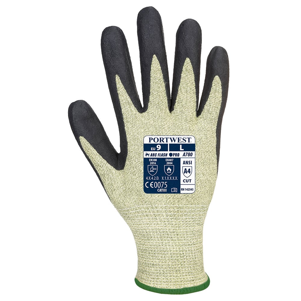 Portwest A780 Series Flame Resistant, Arc Grip Gloves, 1 pair - Gorvex.com