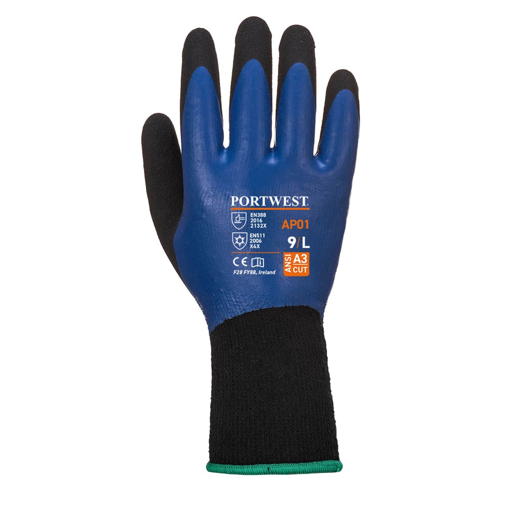 Portwest AP01 Series Latex Coated Thermo Pro Gloves, 1 pair - Gorvex.com