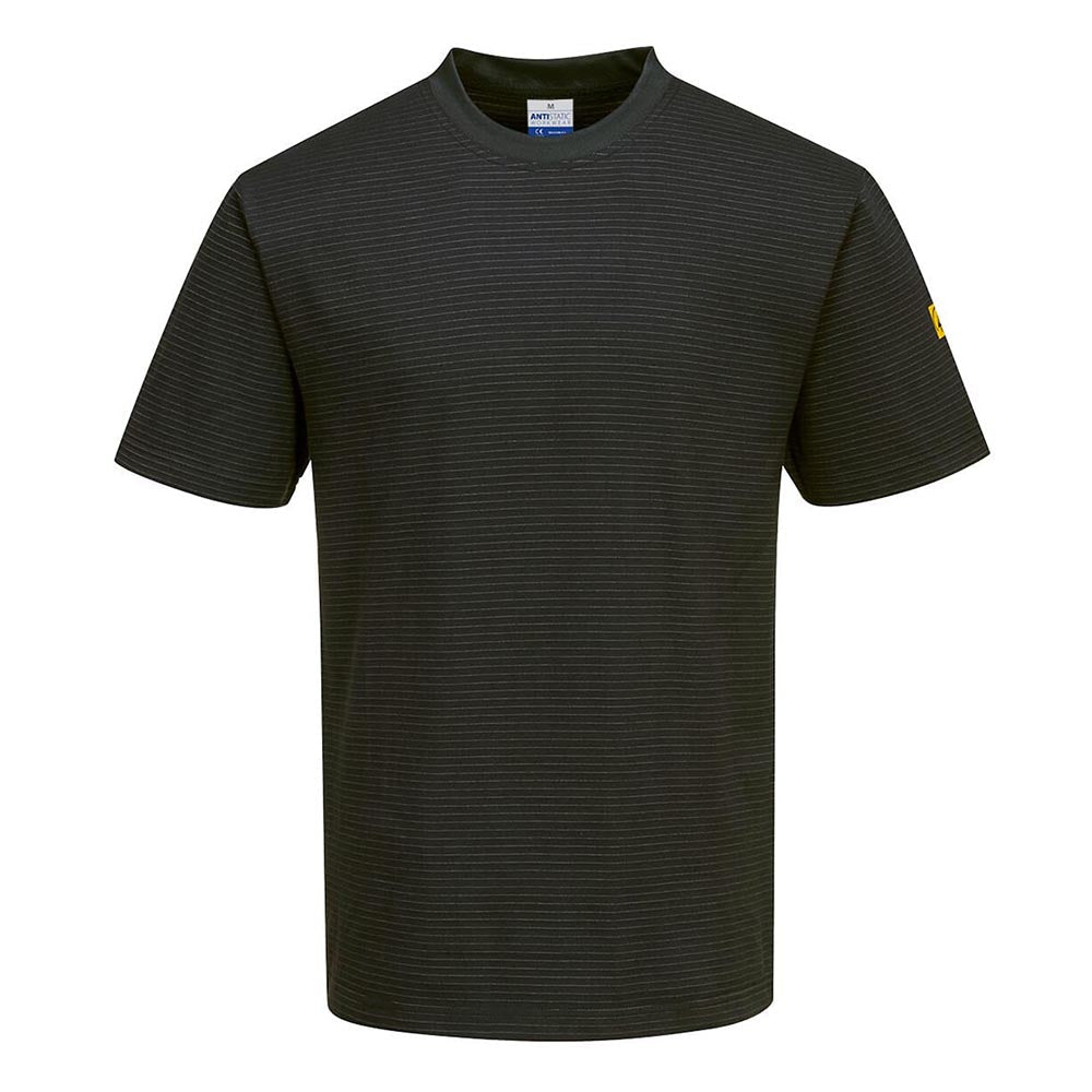 Portwest AS20 Anti - Static ESD Short Sleeve T-Shirt - Gorvex.com