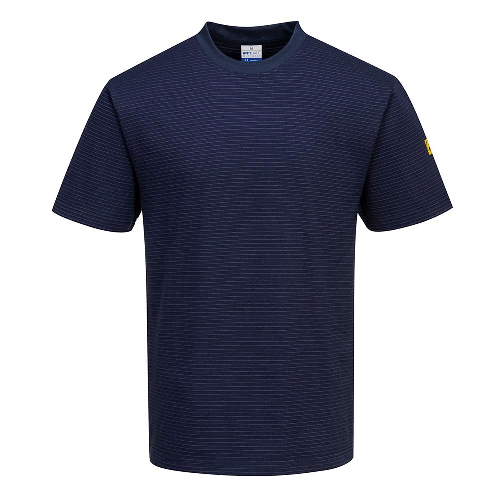 Portwest AS20 Anti - Static ESD Short Sleeve T-Shirt - Gorvex.com