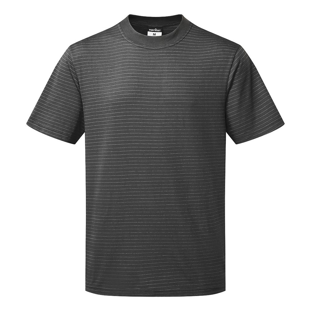 Portwest AS20 Anti - Static ESD Short Sleeve T-Shirt - Gorvex.com