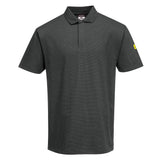 Portwest AS21 Anti - Static ESD Short Sleeve Polo Shirt - Gorvex.com