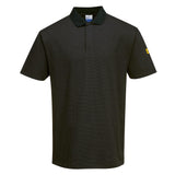 Portwest AS21 Anti - Static ESD Short Sleeve Polo Shirt - Gorvex.com