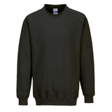 Portwest AS24 Anti - Static ESD Crew Neck Sweatshirt with Ribbed Cuffs - Gorvex.com