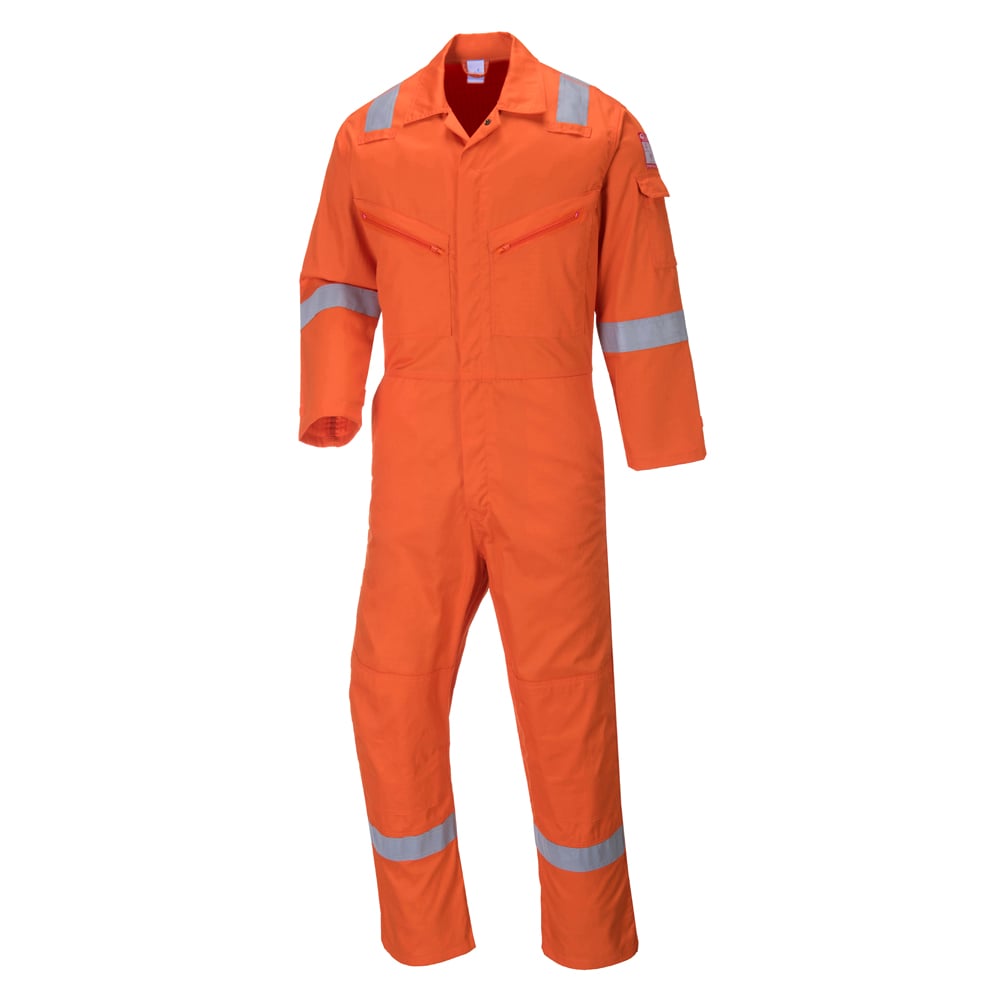 Portwest C814 Iona Cotton Coverall with Reflective Tape - Gorvex.com