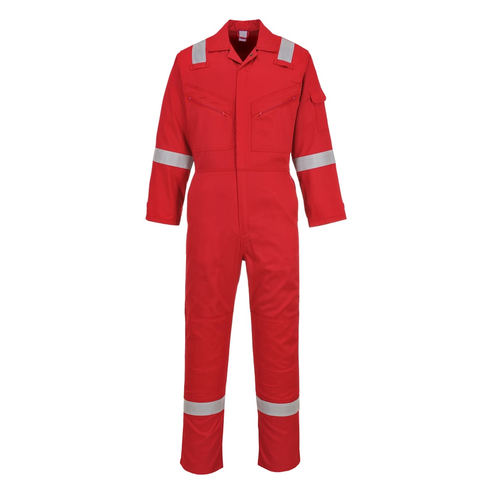 Portwest C814 Iona Cotton Coverall with Reflective Tape - Gorvex.com