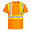 Portwest CA110 Class 2 X - Back Short Sleeve T-Shirt with Contrast Tape - Gorvex.com