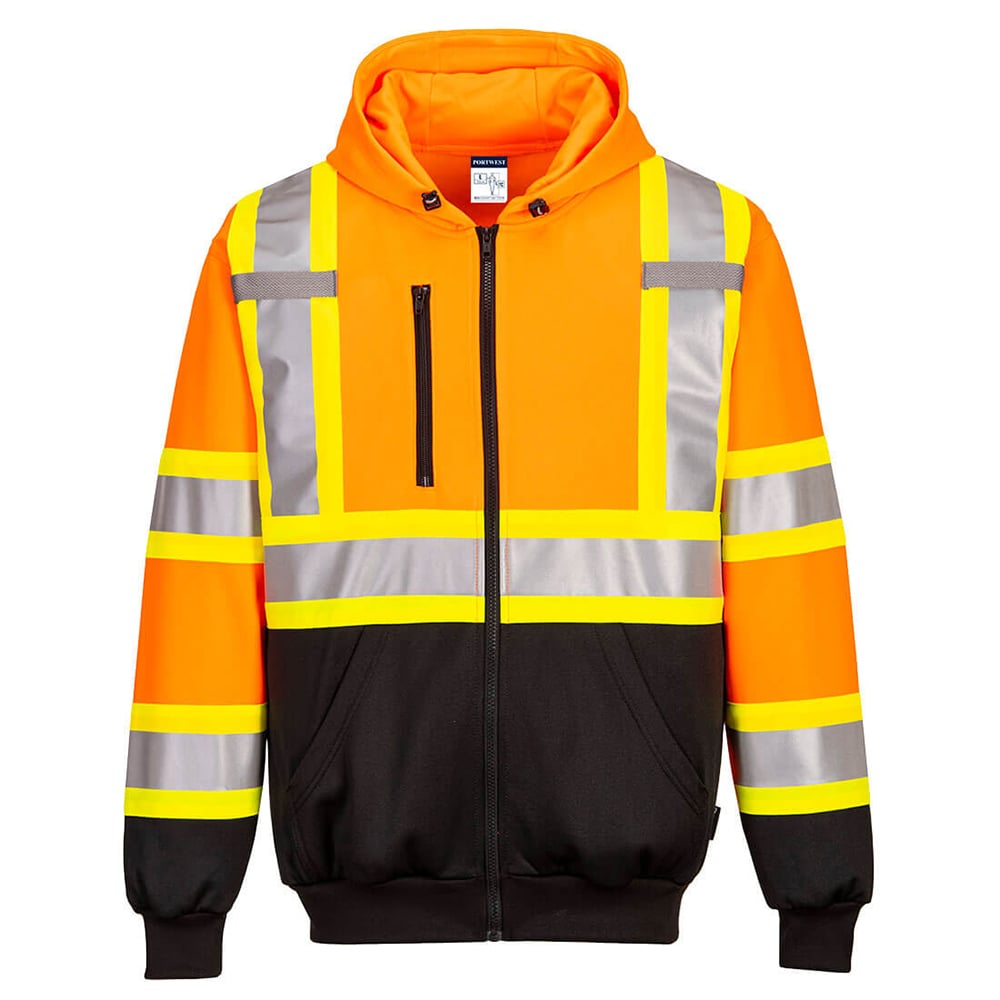 Portwest CA170 Class 3 X - Back Hoodie with Contrast Tape - Gorvex.com