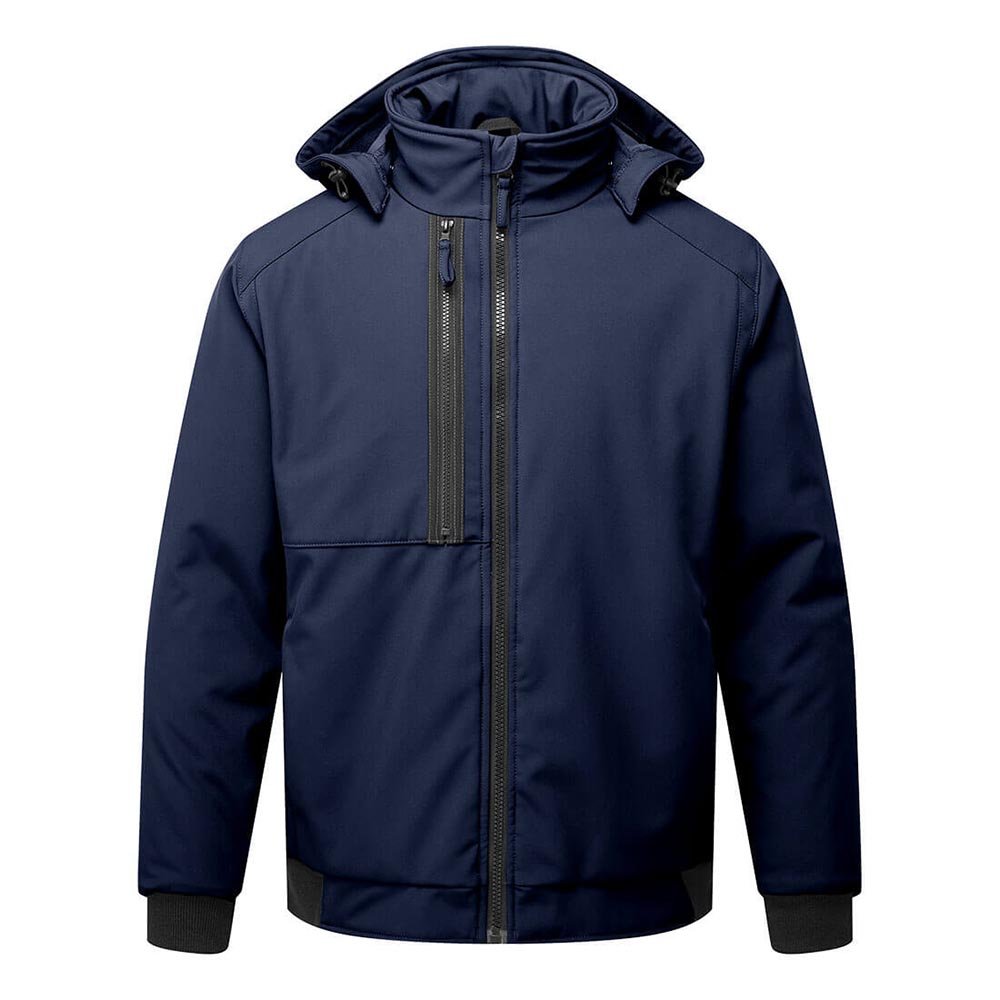 Portwest CD874 WX2™ Eco - Friendly Insulated Hooded Softshell Jacket - Gorvex.com