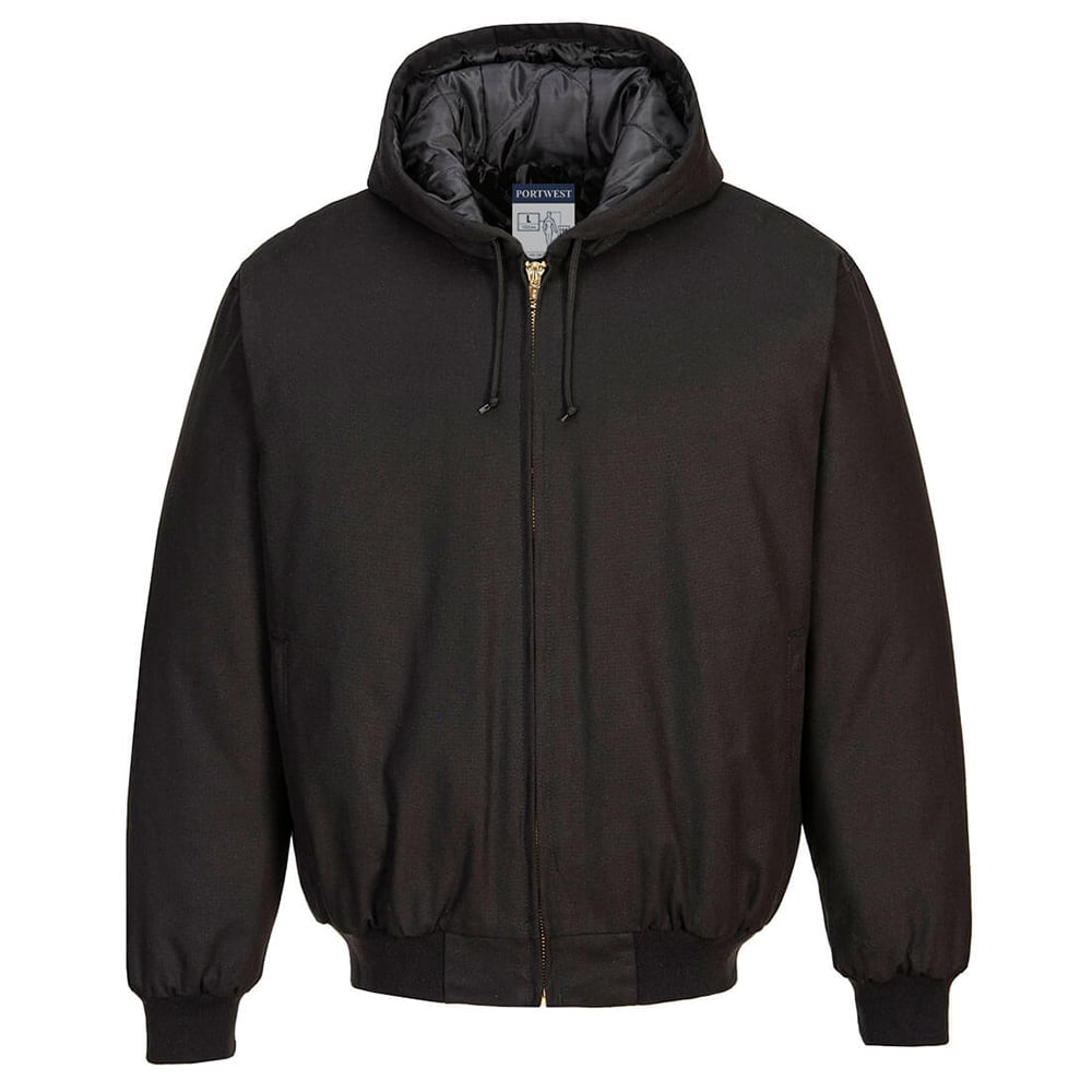 Portwest DC801 DuraDuck Work Heavyweight Quilted Jacket with Hood - Gorvex.com